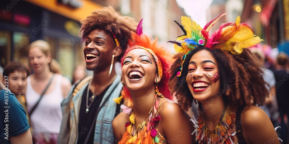 Brazilian Carnival - obrazy, fototapety, plakaty 