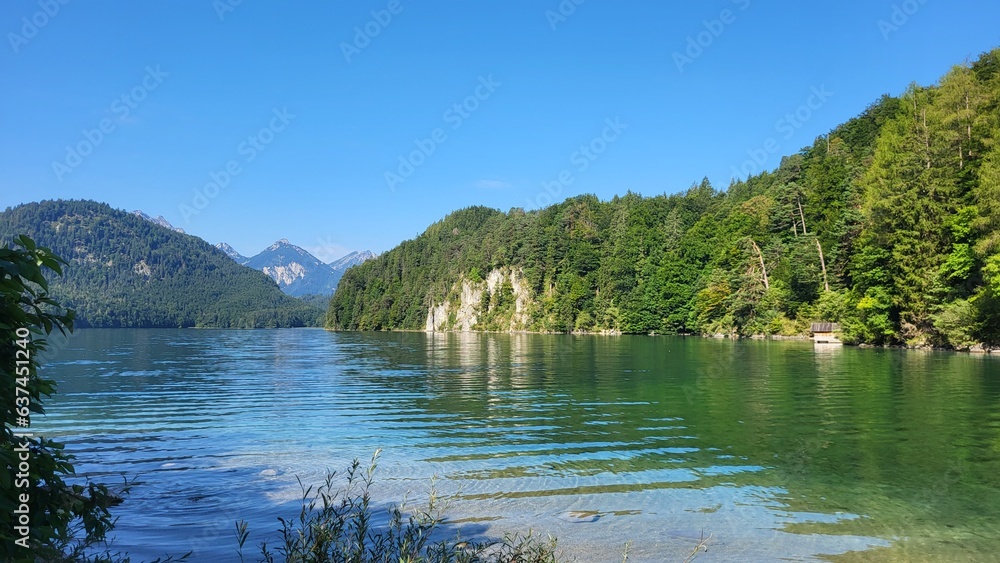 lake in the mountains