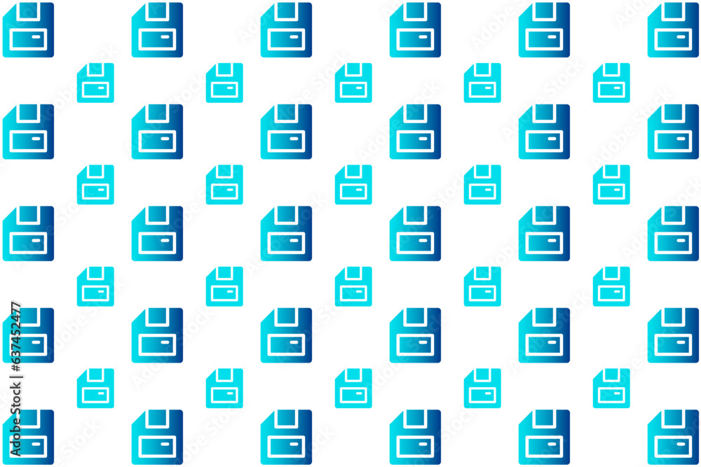 Abstract Floppy Disk Pattern Background Abstract Floppy Disk Pattern Background