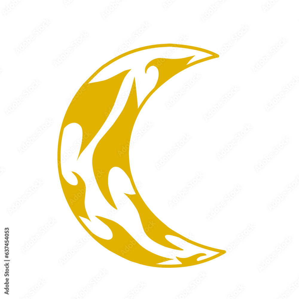 Fototapeta premium crescent moon decoration