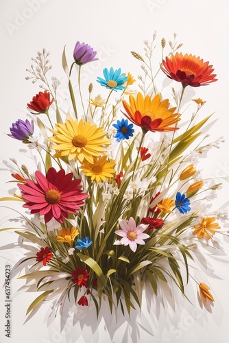 bouquet of flowers © Phornphen