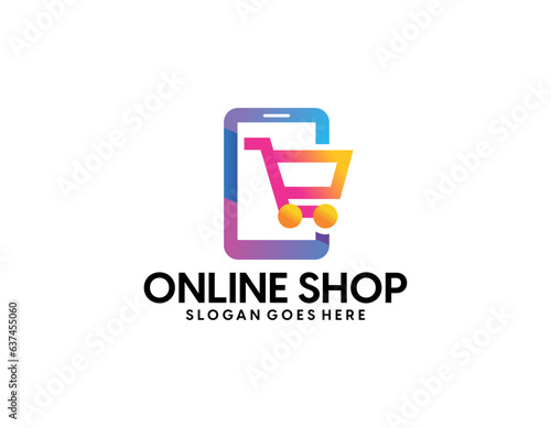 Online Shop logo designs template