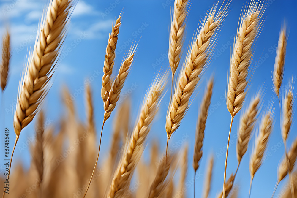 Blue autumn sky and ripening grains
Generative AI Blue autumn sky and ripening grains
Generative AI