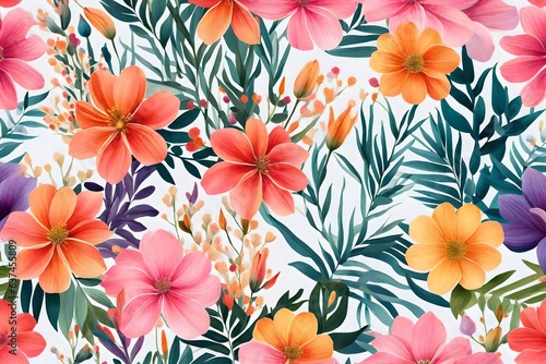 seamless floral pattern