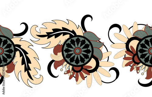 Abstract seamless pattern. Beautiful decorating design for wrapping paper, wallpaper, fabric, backdrop and etc