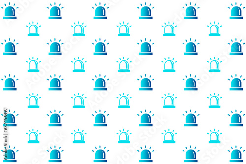 Abstract Siren Pattern Background