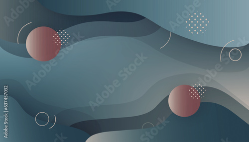 abstract background with waves