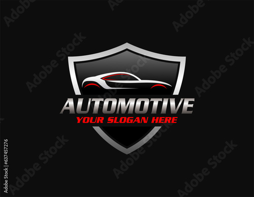 fast car logo automotive logo template