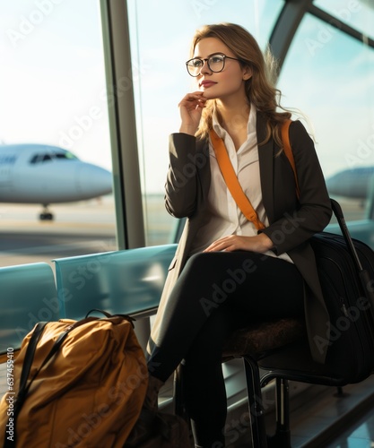 woman in the airport © T-man stockphoto
