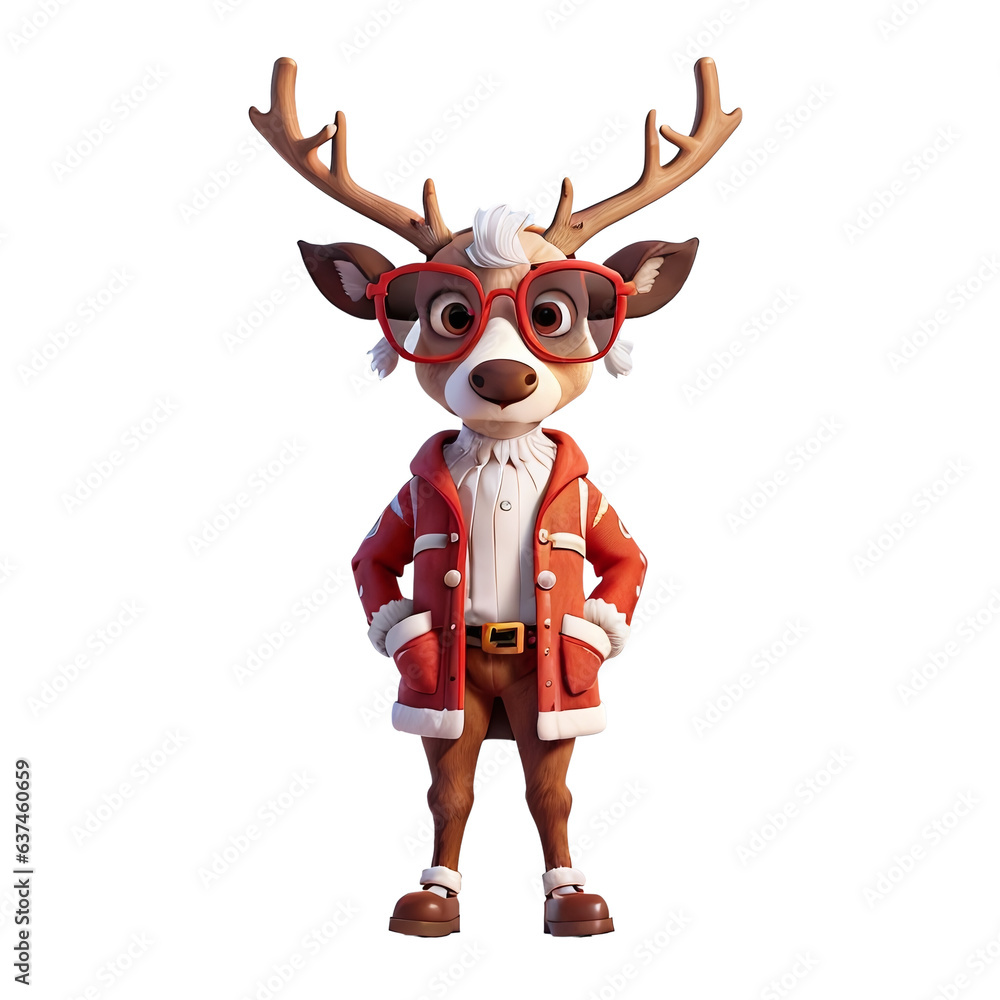 Funny Merry Christmas Animals With Santa Hat Png Clipart & Sticker Design, woodland and farm animals Funny Merry Christmas Animals With Santa Hat Png Clipart & Sticker Design, woodland and farm animals