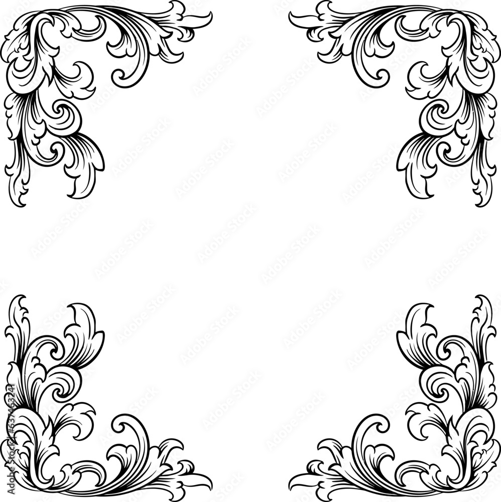 Luxury Frame Ornament Wedding Decoration Luxury Frame Ornament Wedding Decoration