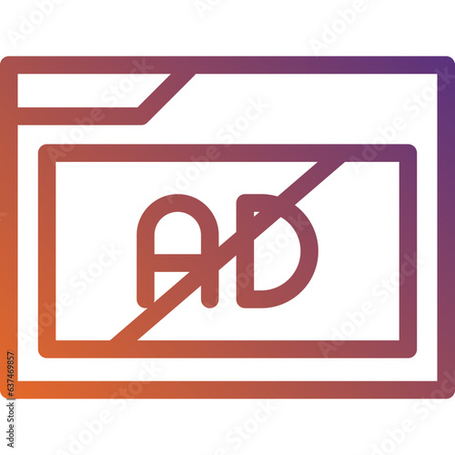 Ad blocker icon