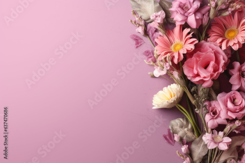 Mother's day background with flowers © thejokercze