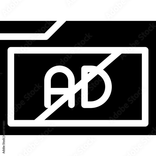Ad blocker Icon