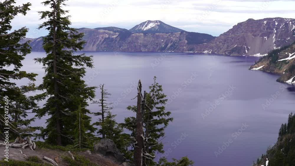 Crater Lake National Park in Southern Oregon, America, USA. Crater Lake National Park in Southern Oregon, America, USA.