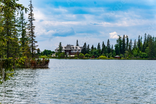 castle on the bank