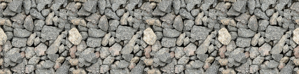 Seamless long banner, Top view, grey stone background. Seamless long banner, Top view, grey stone background.