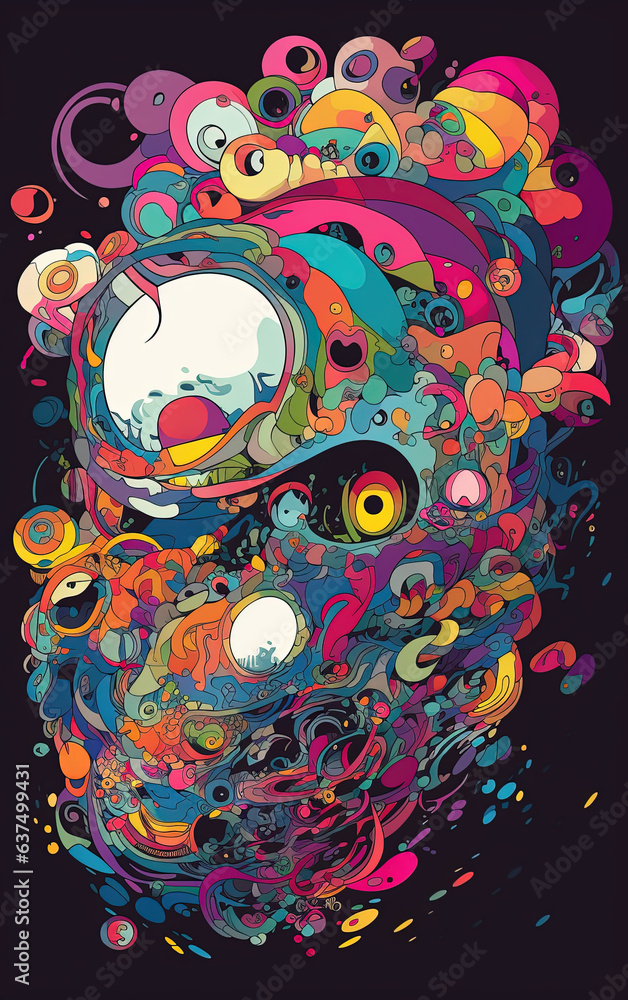 Abstraction. Digital art Abstraction. Digital art