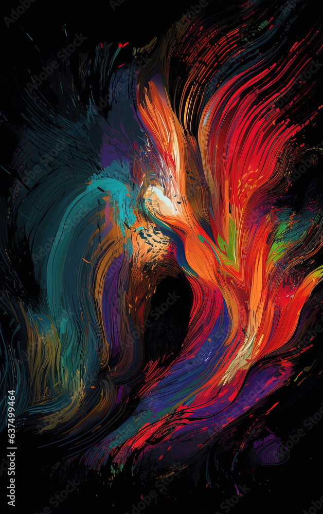 Abstraction. Digital art Abstraction. Digital art