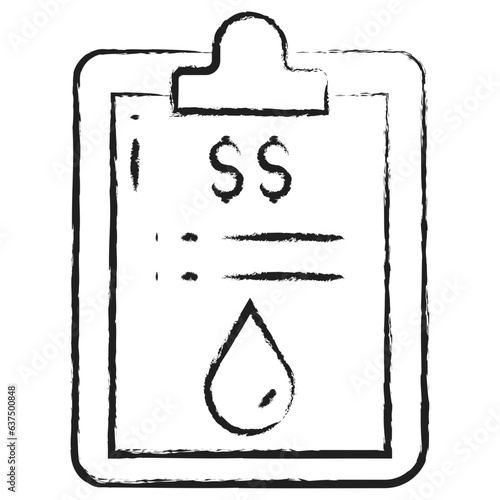 Hand drawn Ammeter icon