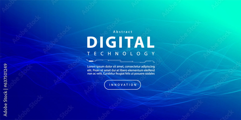 Digital technology banner green blue background concept, cyber technology circuit, abstract tech, innovation future data, internet network, Ai big data, futuristic wifi connection illustration concept Digital technology banner green blue background concept, cyber technology circuit, abstract tech, innovation future data, internet network, Ai big data, futuristic wifi connection illustration concept