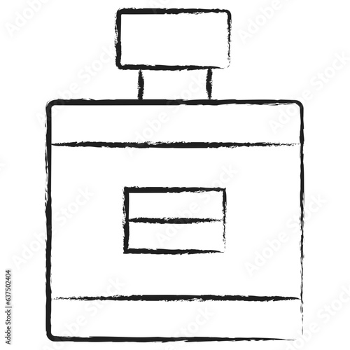 Hand drawn After shave icon