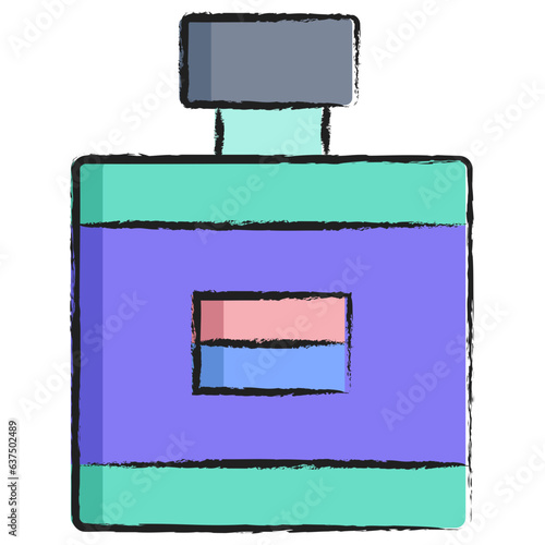 Hand drawn After shave icon