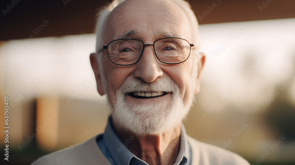 Handsome senior man portrait Handsome senior man portrait