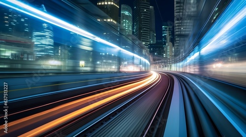 Bahnbrechende Geschwindigkeit: Die Zukunft der Zugreisen photo
