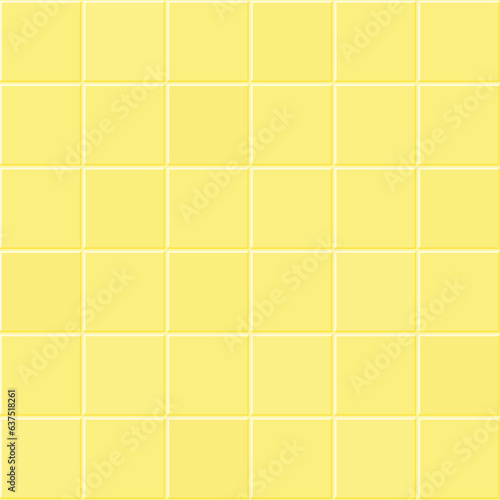 Yellow tiles texture. Abstract gray vector background
