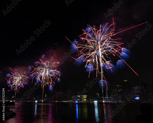 July 4th Macys Fireworks New York. High quality photo photo