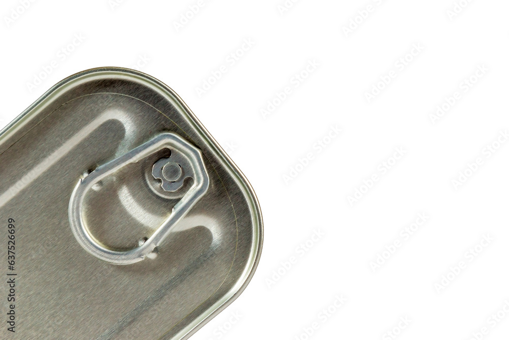 Canning can close-up on transparent background. Canning can close-up on transparent background.