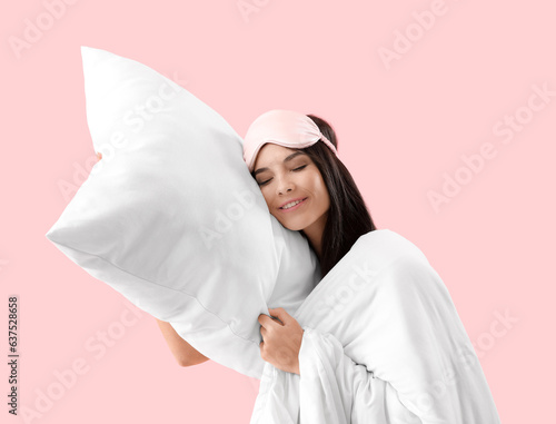 Beautiful young woman with ...