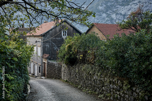 street in Montenegro