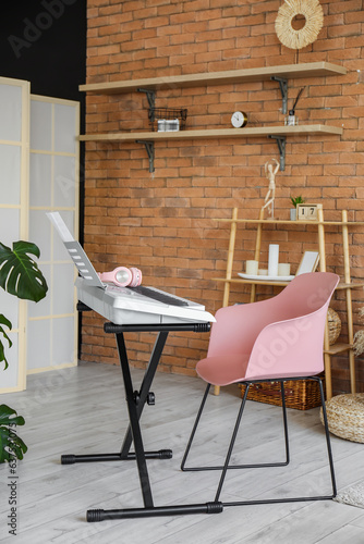 Interior of stylish living ...
