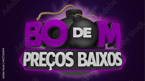 selo 3d ''boom de preço baixo''