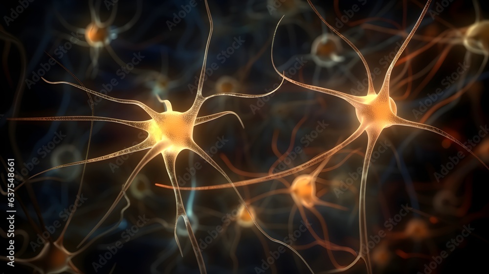 neuro cell synapse, neural brain illustration, axon biology nervous, glow nerve, science ai, artificial intelligence