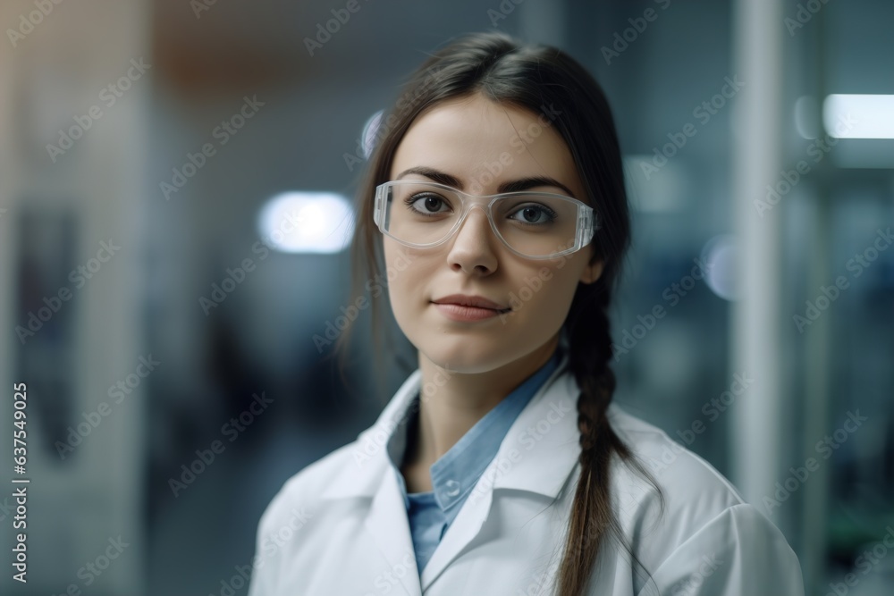 woman female industry portrait industrial work occupation job factory
