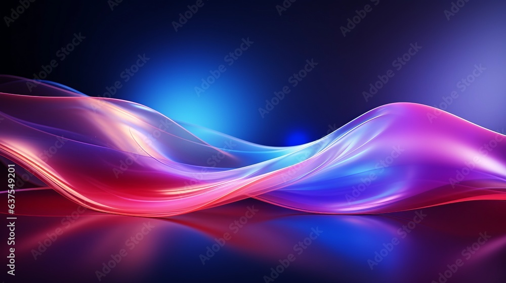 Naklejka premium abstract background with waves