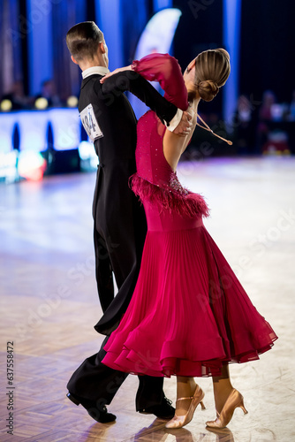 couple dancing standard dance