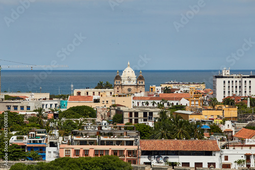 Iglesia de San Pedro Claver Cartagena desde lejos