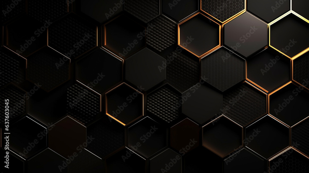 black hexagon background black hexagon background