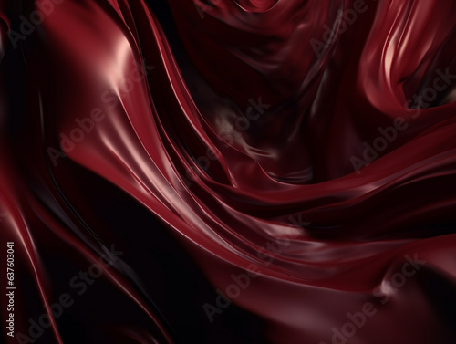 red silk background