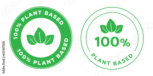label 100% plant based