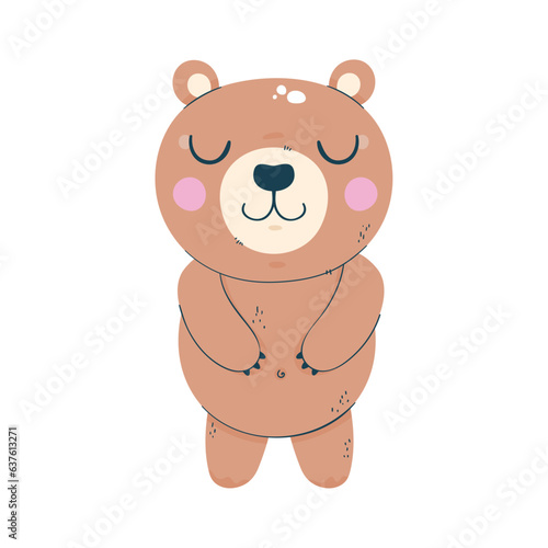 cute bear illustration