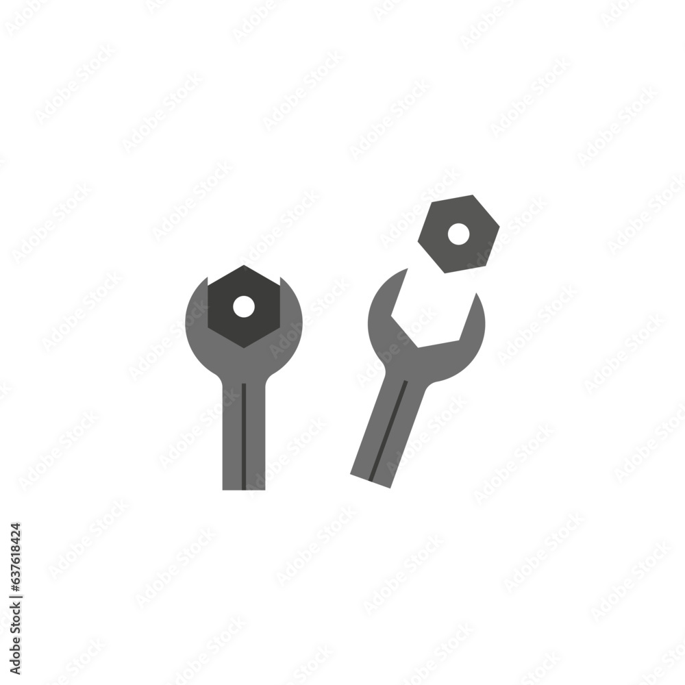 Technical support, repair icon. Vector illustration. EPS 10. Technical support, repair icon. Vector illustration. EPS 10.