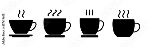 Cup coffee icon vector. coffee cup icon. mug