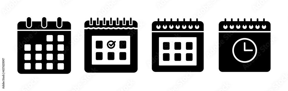 calendar icon vector. Calender symbol calendar icon vector. Calender symbol