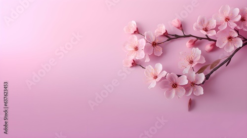 Wallpaper Mural pink cherry blossom background Torontodigital.ca