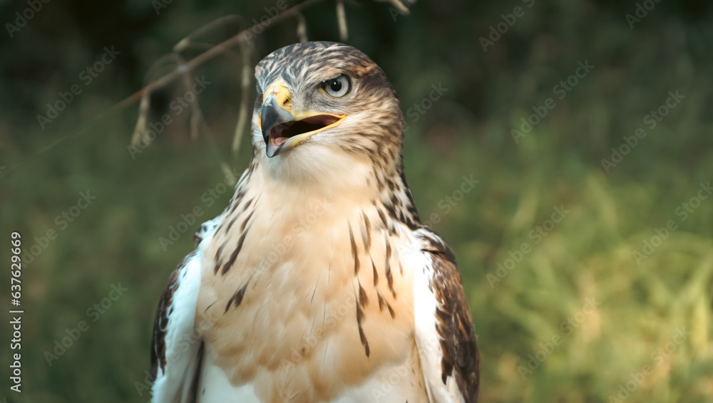 Ferruginous Hawk looking for it's prey